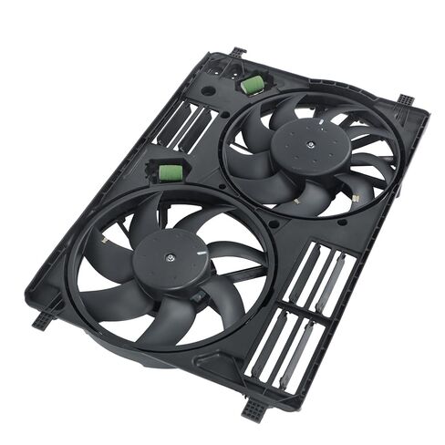 Radiator Cooling Fans Assembly Replacement for Ford Escape 2017-2019 Replacement for Lincoln MKC 2015-2016 FO3115215 621574 EJ7Z8C607H in Kuwait