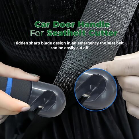 Car Handle Assist for Elderly -2 Pack Car Door Handle for Elderly & Seniors & Handicap - Multifunction Car Armrest Portable Bar in Saudi Arabia