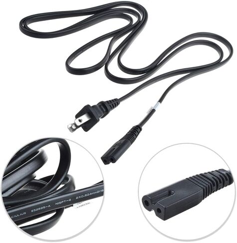 AC Power Cord Cable Compatible with Singer Sewing Machine Replacement 2-Prong in Kuwait