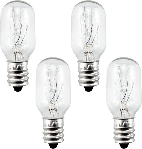 Qiqimingxin 4Pack 15W 120V Sewing Machine Light Bulb Screw-in Replacement Fit for Brother and Fit for Janome Sewing Machines Replaces Part #4420, 396013-56, 7SCW-J, X53061050#7SCW in Saudi Arabia