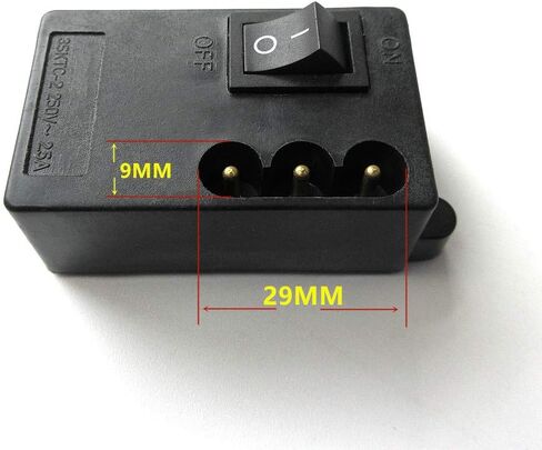 Male Socket Terminal Box for 033770217 Sewing Machine Power Cord Plug in Kuwait