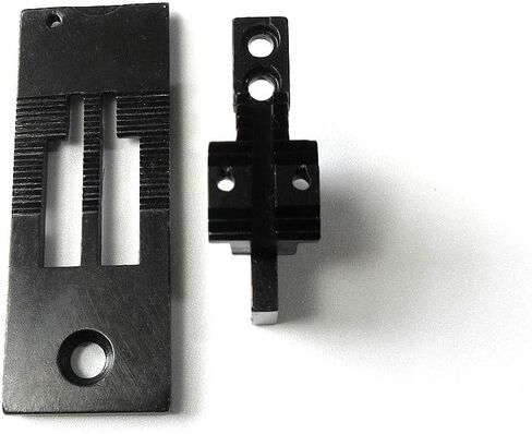 لوحة إبرة وتغذية كلب لـ Juki Lh-515 Singer 112W 212W، Consew 327 332 2-إبرة (حجم مقياس الإبرة: 1/4") in Kuwait