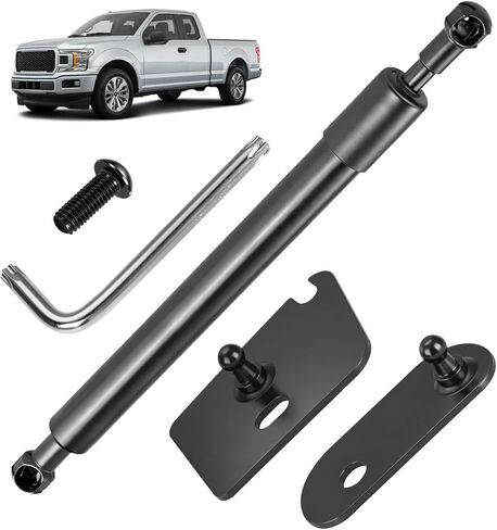Tailgate Assist for 2017-2025 Ford F-250 F-350 F-450 Super Duty - Slow Drop Shock Damper Strut, Fits XL XLT LARIAT King Ranch Platinum, Pack of 1, Enhances Tailgate Functionality in Kuwait