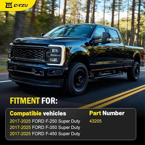 Tailgate Assist for 2017-2025 Ford F-250 F-350 F-450 Super Duty - Slow Drop Shock Damper Strut, Fits XL XLT LARIAT King Ranch Platinum, Pack of 1, Enhances Tailgate Functionality in Kuwait