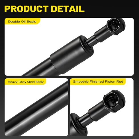 Tailgate Assist for 2017-2025 Ford F-250 F-350 F-450 Super Duty - Slow Drop Shock Damper Strut, Fits XL XLT LARIAT King Ranch Platinum, Pack of 1, Enhances Tailgate Functionality in Kuwait