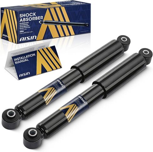 AISIN AFTERMARKET SABFC-00577 Set of 2 Rear Suspension Shock Absorber - Compatible with Fiat 500 2012-2017 in Kuwait