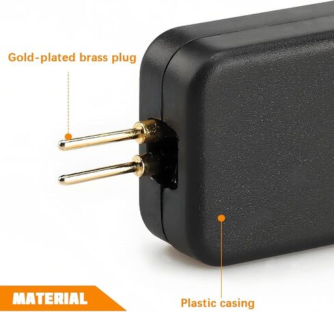 Car SRS Airbag Simulator Tester, 12PCS 2-Pin Vehicle Airbag Bypass Resistor Testing Instrument, Automotive SRS Diagnostic Tool for Finding Faults, Universal for SUV RV Truck in Kuwait