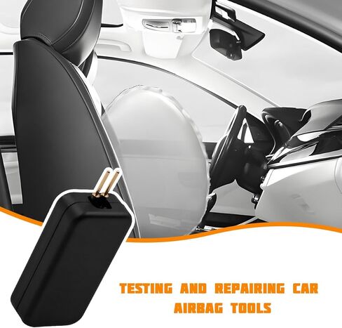 Car SRS Airbag Simulator Tester, 12PCS 2-Pin Vehicle Airbag Bypass Resistor Testing Instrument, Automotive SRS Diagnostic Tool for Finding Faults, Universal for SUV RV Truck in Kuwait
