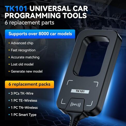 MUCAR Car Diagnostic Tool Combos Professional, 892BT AI-Assisted OBD2 Scanner + TK101 Tool+E021 USB Endoscope+Tempered Glass Screen Protector, 4PCS Automotive Scan Tool Set,Free Lifetime Upgrade in Saudi Arabia
