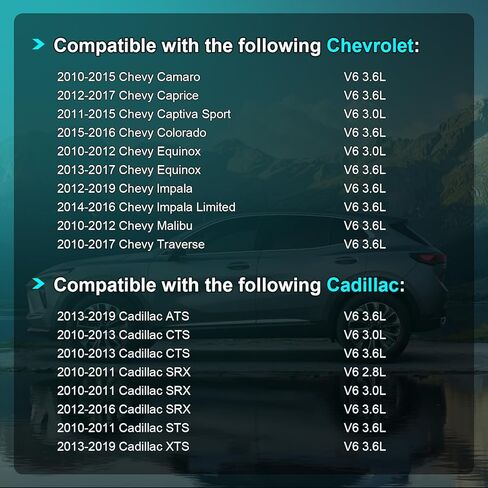 مستشعر موضع العمود المرفقي للمحرك PC920 متوافق مع شيفروليه إكوينوكس lmpala Malibu Camaro Traverse GMC Acadia Terrain Buick Enclave Lacrosse Cadillac ATS CTS SRX STS XTS Saab Saturn V6 3.0L 3.6L in Kuwait
