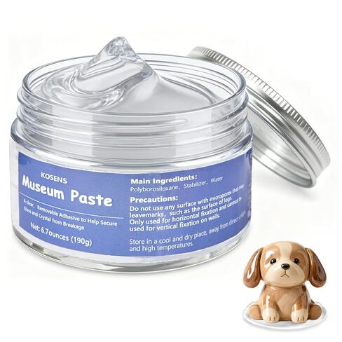 6.7 Oz Exhibits Gel for Museum，Removable Adhesive Gel Used in Museums to Protect Collections and Family Vases from Falling，Fixed Decorations and Collection，Reusable & No Residue in Saudi Arabia