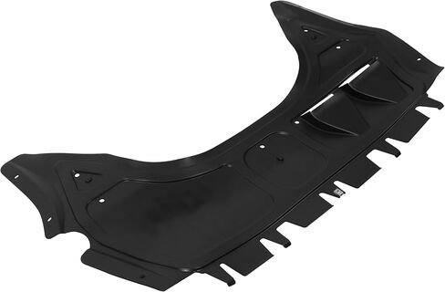 ALMULOO Engine Splash Shield Compatible with 2011-2019 Volkswagen Beetle 2-Door, Hatchback Jetta Replacement for VW1228143 5C0825237D Plastic(PP) Black in Kuwait