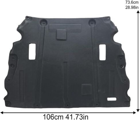 Front Engine Splash Shield Under Cover Compatible with Ford Fusion Lincoln MKZ 2013-2020 Replacement for DG9Z6P013E FO1228126 in Kuwait