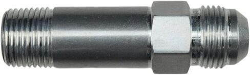 ICT Billet Straight -10AN Flare Male to 1/2"NPT Pipe Turbo Drain Adapter Fitting 10 AN Bare Aluminum AN816-10-08AXL in Kuwait
