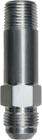 ICT Billet Straight -10AN Flare Male to 1/2"NPT Pipe Turbo Drain Adapter Fitting 10 AN Bare Aluminum AN816-10-08AXL in Kuwait