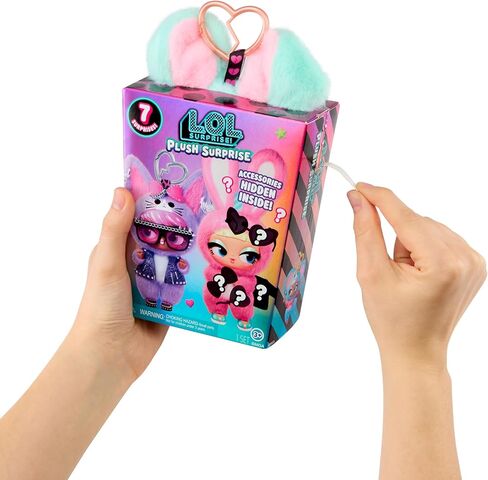 LOL Surprise Plush Surprise! Pup-Tart Plush Doll with Hidden Fashions, On-the-Go Play, 7 Total Surprises – Great Gift for Kids Ages 3+ in Saudi Arabia