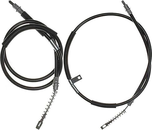 Rear Left & Right Parking Brake Cable - Emergency Brake Cables Replacement for Chevrolet Corvette 1997 1998 1999 2000 2001 2002 2003 2004 5.7L V8 in Kuwait
