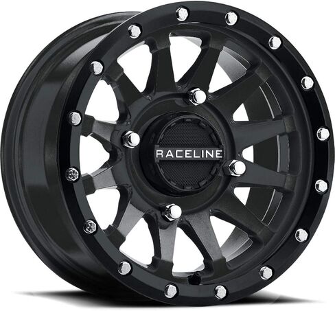 Raceline A95B Trophy 15x7 4x156 +10mm Satin Black Wheel Rim 15" Inch in Kuwait
