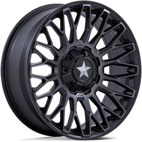 MSA Offroad Wheels MA050 24X7 4X137/156 M-BLK DDT 0MM - MA050MT24704A00 in Saudi Arabia