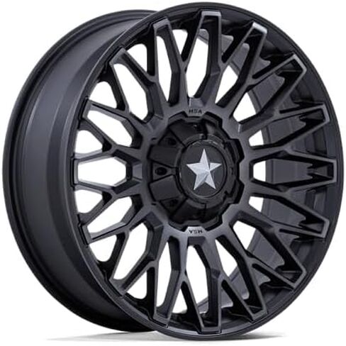 MSA Offroad Wheels MA050 24X7 4X137/156 M-BLK DDT 0MM - MA050MT24704A00 in Saudi Arabia