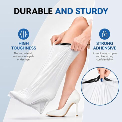 Poly Mailers 6x9 Inch White 100 Pack, Mini Self Adhesive Shipping Envelopes for Small Business, Strong Adhesive Waterproof and Tear-Proof Postal Bags in Saudi Arabia