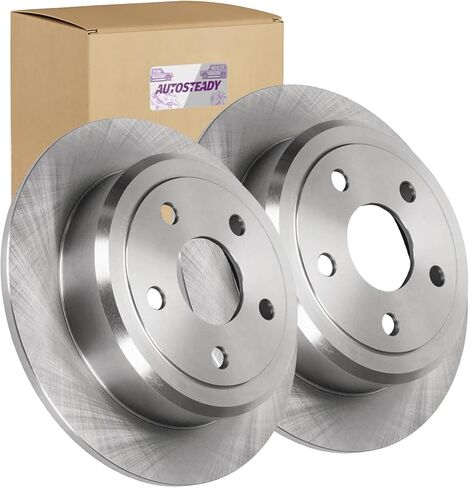 Rear Brake Rotors Replacement for Jeep Wrangler 2007 2008 2009 2010 2011 2012 2013 2014 2015 2016 2017, Jeep Wrangler JK 2018 Brakes, 12.44" Rear in Kuwait