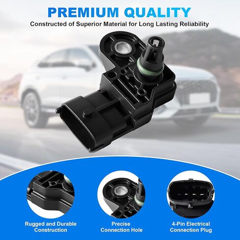 T-Map Sensor Replacement Fits for Polaris Series 700/800/900 (2004–2016), Ranger 1000, ACE 570/900, Snowmobile (2006–2018),600 FS/FST RMK Switchback Rush etc, Repalces 2411528 in Saudi Arabia