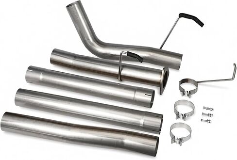 Stainless Steel Exhaust Pipe Kit for Dodge 2013-2026 RAM CHASSIS CAB CUMMINS 6.7L 4" Powerstroke Diesel in Kuwait