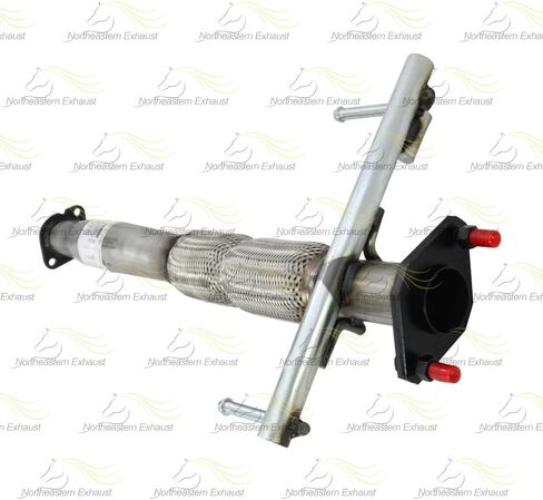 Exhaust Flex Pipe Compatible for 2007 Mazda CX-9 3.5L | 2008-2012 Mazda CX-9 3.7L | Stainless Steel | Northeastern Exhaust | Includes Gaskets and Bolt Kit | Direct-Fit Replacement in Kuwait