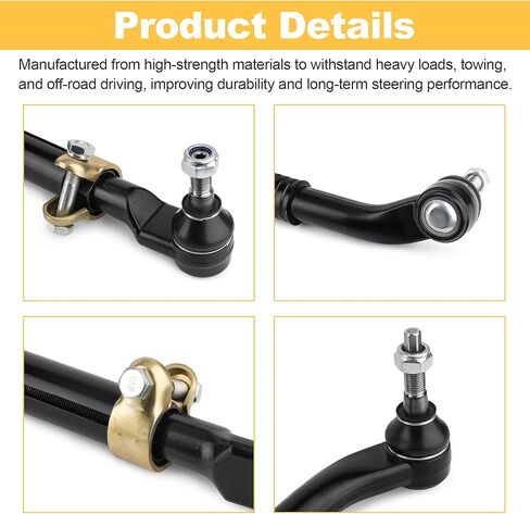 Front Suspension Steering Drag Link Assembly 68338342AD Compatible with 2013–2025 Ram 2500 & 3500 4×4 - four-wheel drive in Kuwait
