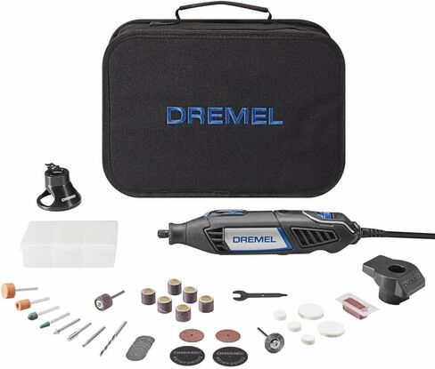 Dremel 4000-1/25 Variable Speed Rotary Tool Kit- Engraver, Polisher, and Sander- Perfect for Cutting, Detail Sanding, Engraving, Wood Carving, and Polising- 1 Attachment & 25 Accessories in Saudi Arabia
