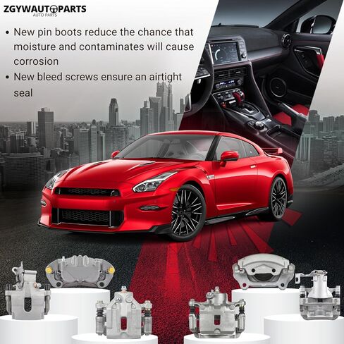 فرجار الفرامل الأمامية، مجموعة فرجار فرامل القرص 2 فرجار فرامل بديل للسيارات ZGYWAutoParts لـ Isuzu Trooper 3.2L 1992-1997، لـ Isuzu Trooper 3.5L 1998-2002، لـ Isuzu Rodeo Sport 2.2L 2001 in Kuwait