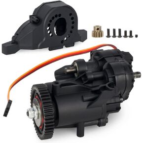 2Speed Transmission Gearbox with Internal Gears and Servo for 1/10 RC Crawler Car Traxxas TRX4 TRX6 Upgrade Parts in Saudi Arabia