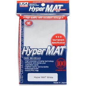 عبوة أكمام ذات حجم قياسي من KMC Hyper Matte White عدد 100 [تغليف في الولايات المتحدة الأمريكية] in Kuwait