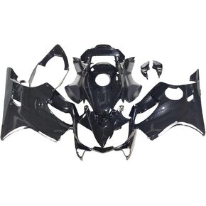 ABS Plastic Fairing Kit Fit for 2001 2002 2003 Honda CBR600F4i 01 02 03 CBR 600 F4i Motorcycle Injection Molding Fairings Kit Bodywork Body Frame Body Kit - Gloss Black in Saudi Arabia