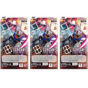 حزمة معززة لألعاب الورق Gundam - Newtype Rising (GD01) (اليابانية) - 3 مجموعات - 18 بطاقة in Kuwait