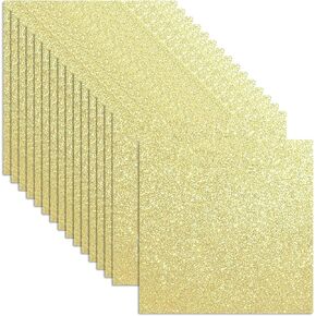 20 Pcs Black Glitter Cardstock Paper 12"*12"Black Cardstock, Square No-Shed Glitter Paper for Crafts DIY Projects Card Making Birthday Wedding Christmas Decoration in Saudi Arabia