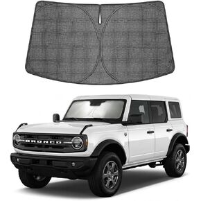 Proadsy Windshield Sun Shade Custom Fit BMW X6 2020-2026 Ice Crystal Black Front Window Sunshade UV and Heat Blocker Foldable Visor Keeps Car Cooler for Summer Parking and Daily Use in Saudi Arabia