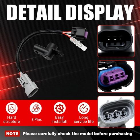 A/C Compressor Sensor 88346-04010 Compatible with Toyota Tacoma 2.7L 4.0L 2005 2006 2007 2008 2009 2010 2011 2012 2013 2014 2015 Automotive Air Conditioning Compressor Sensor Replace FH677-SSR in Kuwait