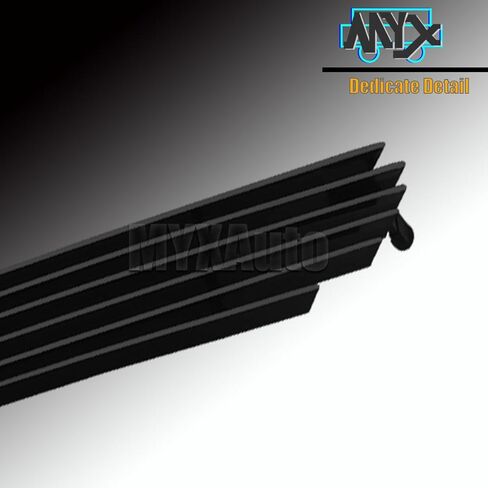 Fits 1999-2004 Ford Mustang Lower Bumper (Not for Cobra) Front Balck Grill Grille Insert in Kuwait