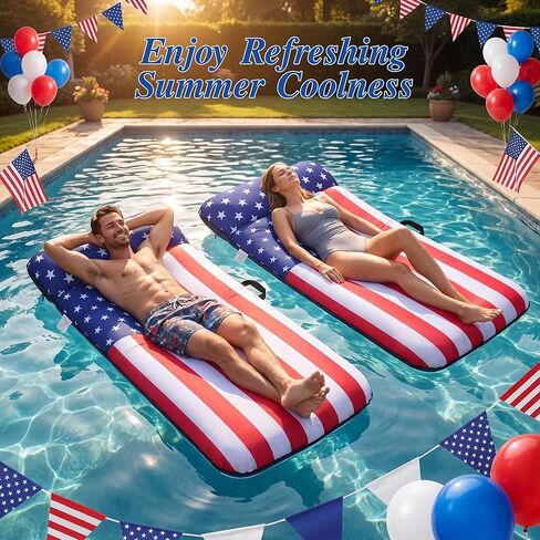FindUWill Pool Floats Adult، 55 بوصة X-Large مغطاة بالقماش، كرسي طوف وحمام سباحة شبكي يطفو لحفلات الصيف على شاطئ البحيرة (ورقة خضراء) in Kuwait