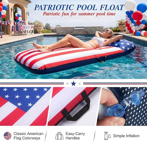 FindUWill Pool Floats Adult، 55 بوصة X-Large مغطاة بالقماش، كرسي طوف وحمام سباحة شبكي يطفو لحفلات الصيف على شاطئ البحيرة (ورقة خضراء) in Kuwait