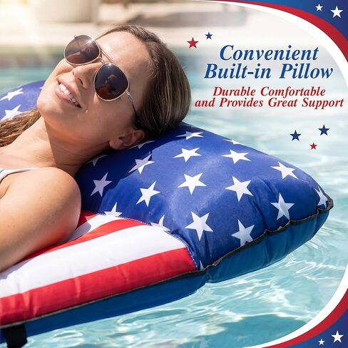 FindUWill Pool Floats Adult، 55 بوصة X-Large مغطاة بالقماش، كرسي طوف وحمام سباحة شبكي يطفو لحفلات الصيف على شاطئ البحيرة (ورقة خضراء) in Kuwait