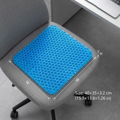 Summer Cooling Auto Seat Cushion for BMW Mini 2005-2015 Cooper R56 R57, Automotive Interior Pad Breathable Honeycomb Gel Mat Chair Protector in Saudi Arabia