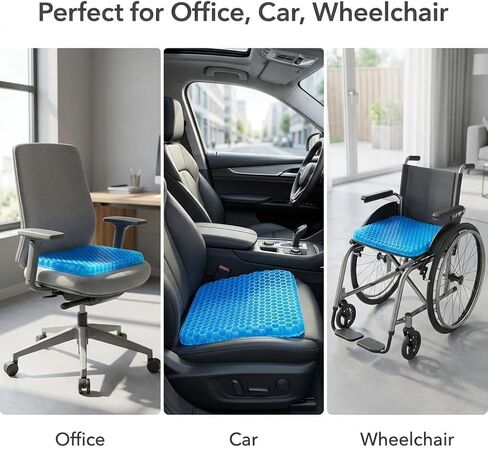 Summer Cooling Auto Seat Cushion for BMW Mini 2005-2015 Cooper R56 R57, Automotive Interior Pad Breathable Honeycomb Gel Mat Chair Protector in Saudi Arabia