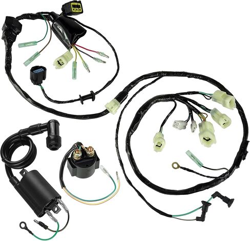 Caltric Wiring Harness Ignition Coil and Relay Compatible with Honda Sportrax 400 TRX400EX 2005 2006 2007 32100-HN1-A40 in Kuwait