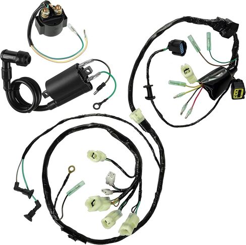 Caltric Wiring Harness Ignition Coil and Relay Compatible with Honda Sportrax 400 TRX400EX 2005 2006 2007 32100-HN1-A40 in Kuwait