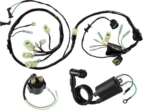 Caltric Wiring Harness Ignition Coil and Relay Compatible with Honda Sportrax 400 TRX400EX 2005 2006 2007 32100-HN1-A40 in Kuwait