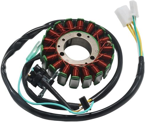 الجزء الثابت من لفائف الجزء الثابت للدراجة النارية مناسب لمزيل Kawasaki BN125 1998-2009 لمزيل Kawasaki BN125-A6F BN125-A7F BN125-A8F BN125-A9F OEM: 21003-1342 in Kuwait