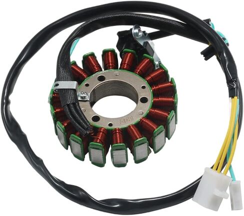 الجزء الثابت من لفائف الجزء الثابت للدراجة النارية مناسب لمزيل Kawasaki BN125 1998-2009 لمزيل Kawasaki BN125-A6F BN125-A7F BN125-A8F BN125-A9F OEM: 21003-1342 in Kuwait